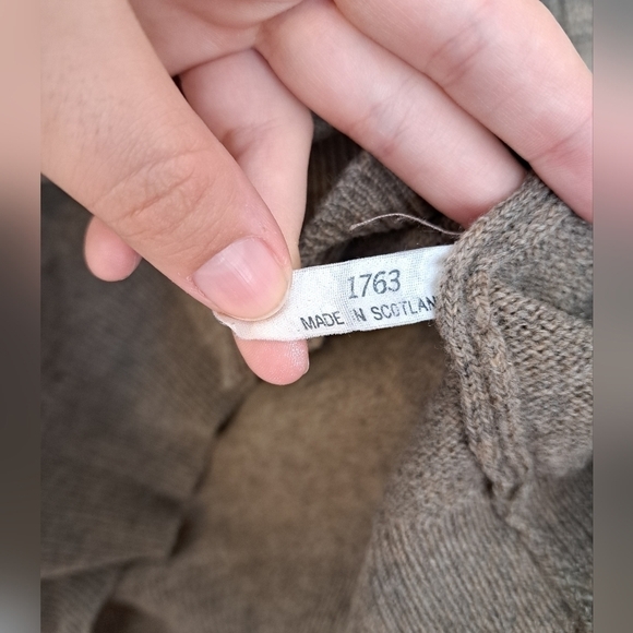 MEN'S Vintage L.L. Bean Lambswool Made in Scottland Sweater M - Picture 5 of 7